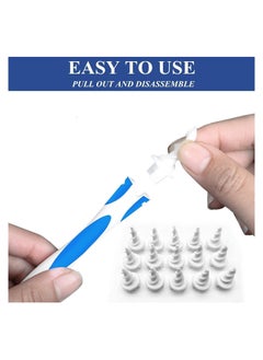 KASTWAVE Earwax Remover Safe Spiral Ear Wax Removal Tool 16 Pcs Ear Cleaner with Soft Replacement Tips Ear Wax Removal Kit for Adults and Kids  - Image 4