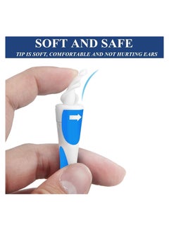 KASTWAVE Earwax Remover Safe Spiral Ear Wax Removal Tool 16 Pcs Ear Cleaner with Soft Replacement Tips Ear Wax Removal Kit for Adults and Kids  - Image 3