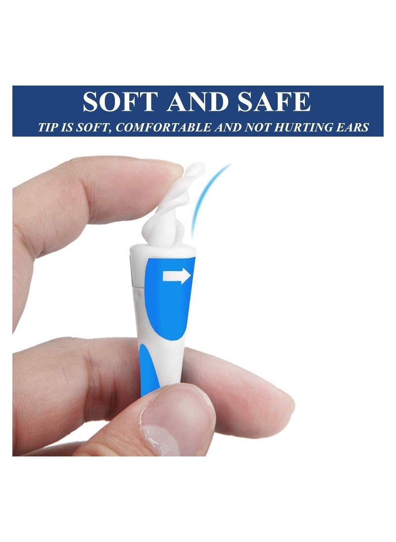 KASTWAVE Earwax Remover Safe Spiral Ear Wax Removal Tool 16 Pcs Ear Cleaner with Soft Replacement Tips Ear Wax Removal Kit for Adults and Kids  - Image 3