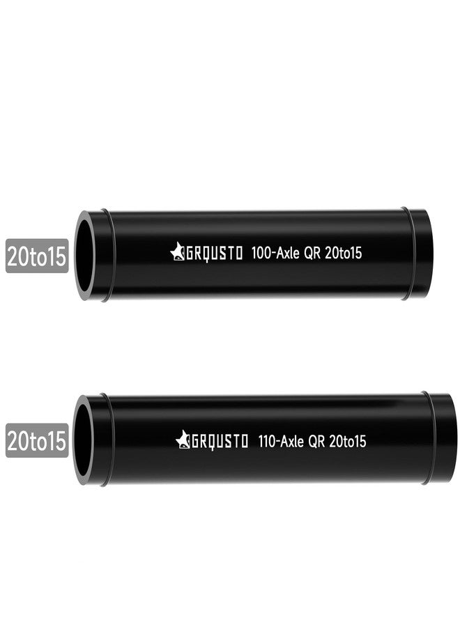 GRQUSTO Bike Wheel Fork Axle - 20mm Front Thru Axle to 15mm Hub Thru Axle Fork Adapter Conversion - Image 3