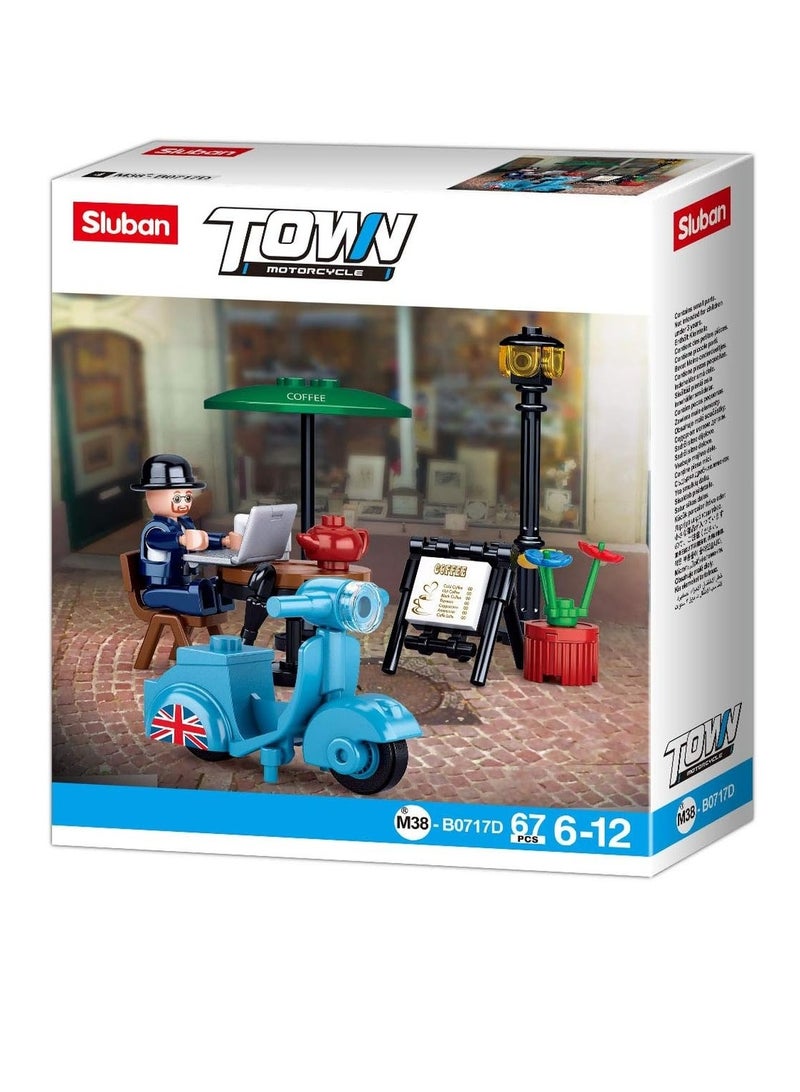 سلوبان مكعبات الدراجات النارية (مختلفة الاشكال) - M38-B0717 - Image 5