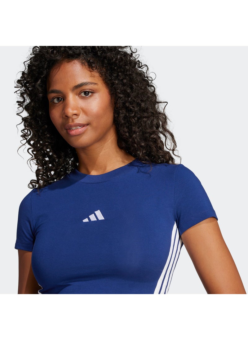 اديداس تيشيرت أطفال أساسي بثلاث خطوط نحيف - Image 3