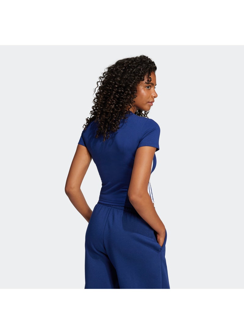 اديداس تيشيرت أطفال أساسي بثلاث خطوط نحيف - Image 2