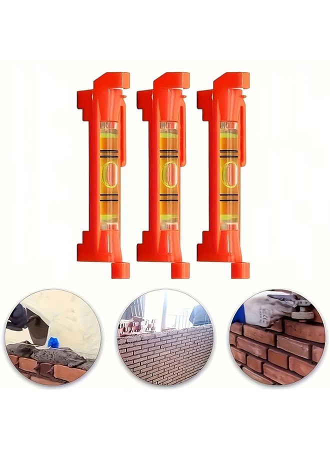 3 Pieces Hanging Bubble Level Tool Construction Rope Horizontal Line Leveling - Image 2