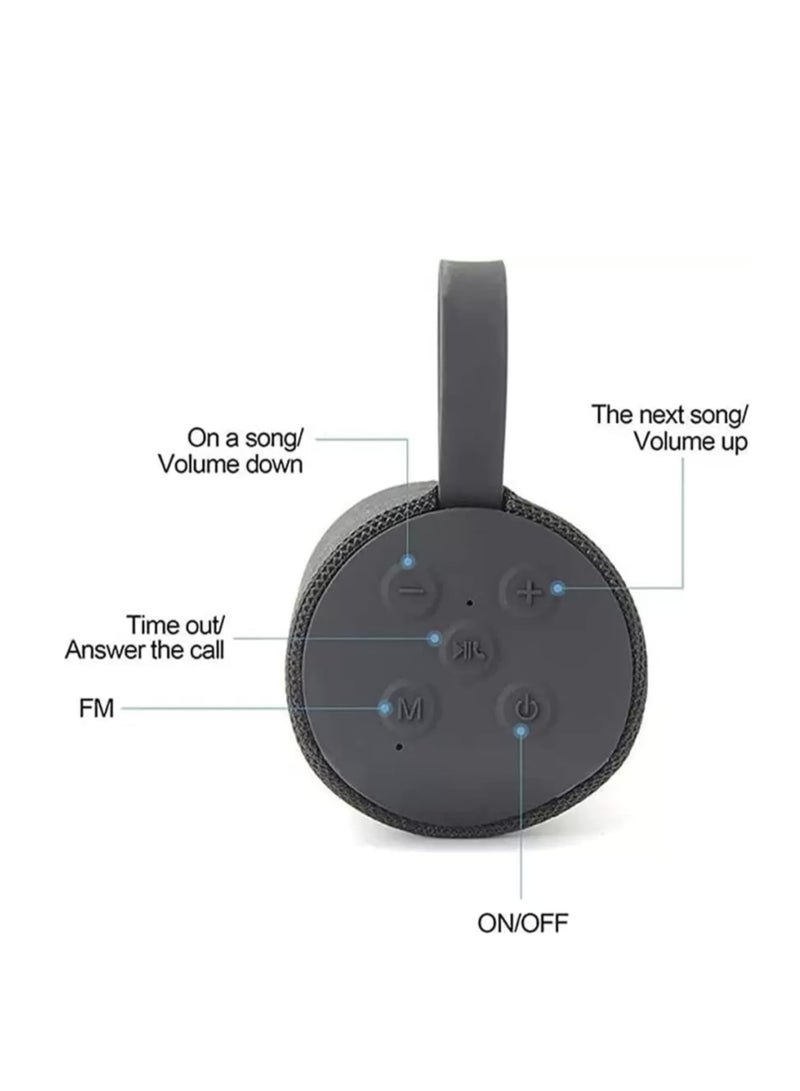 GT-124 Portable Wireless Speaker with USB Port, Micro SD Card, FM Radio and Excellent Sound - Image 3