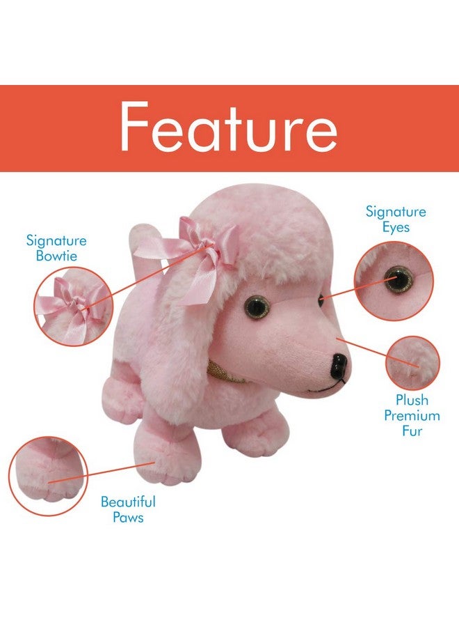 Webby Cute Poodle Stuffed Animal Plush Toy, Glitter Eyes Soft Toy 40CM - Image 5