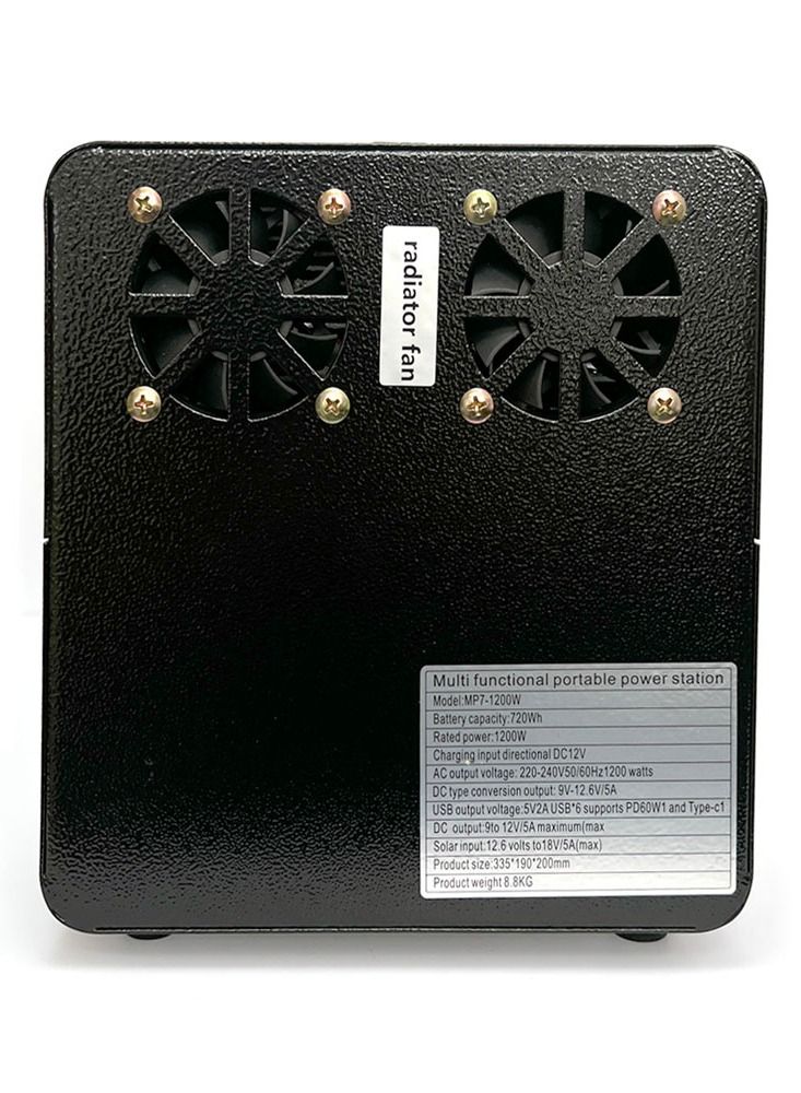 Crony MP7-1200W Portable Power Station 1200W High Power Camping Power Station - Image 5