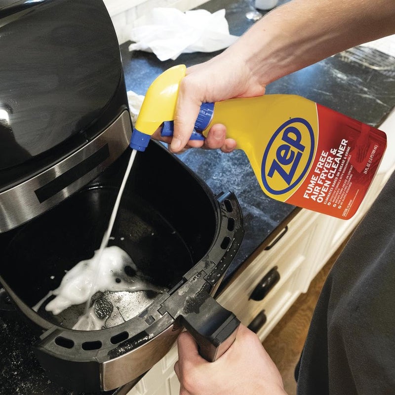 Zep Fume Free Air Fryer & Oven Cleaner, R49312-24 fl oz, Professional Strength Grease Remover, Biodegradable Formula - Image 4