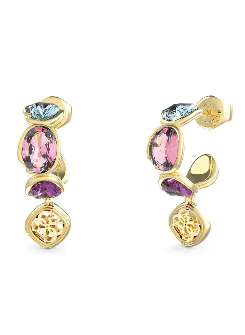 جس Mamounia Logo Earrings