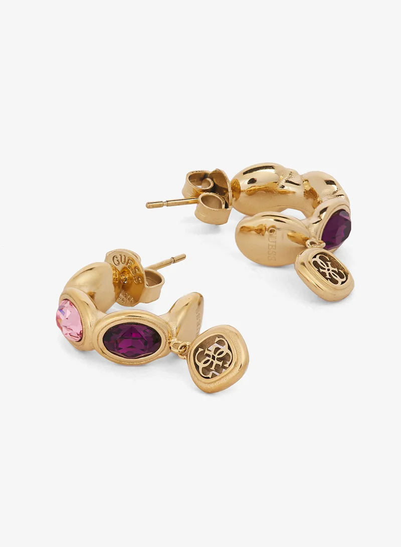 GUESS Mamounia Logo Earrings