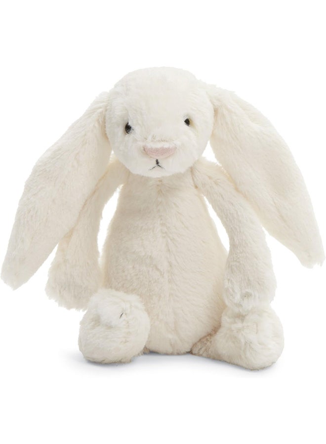 Jellycat Bashful Cream Bunny 18 cm, Super Soft Plush Bunny Toy in Cream, Classic Small Teddy Gift for Babies, Toddlers & Kids - Image 2