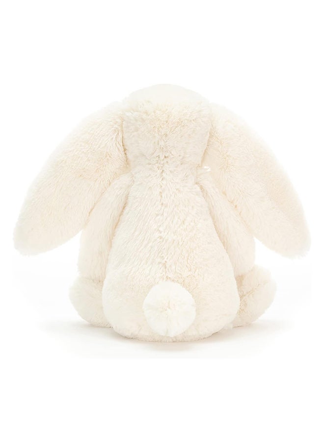 Jellycat Bashful Cream Bunny 18 cm, Super Soft Plush Bunny Toy in Cream, Classic Small Teddy Gift for Babies, Toddlers & Kids - Image 3