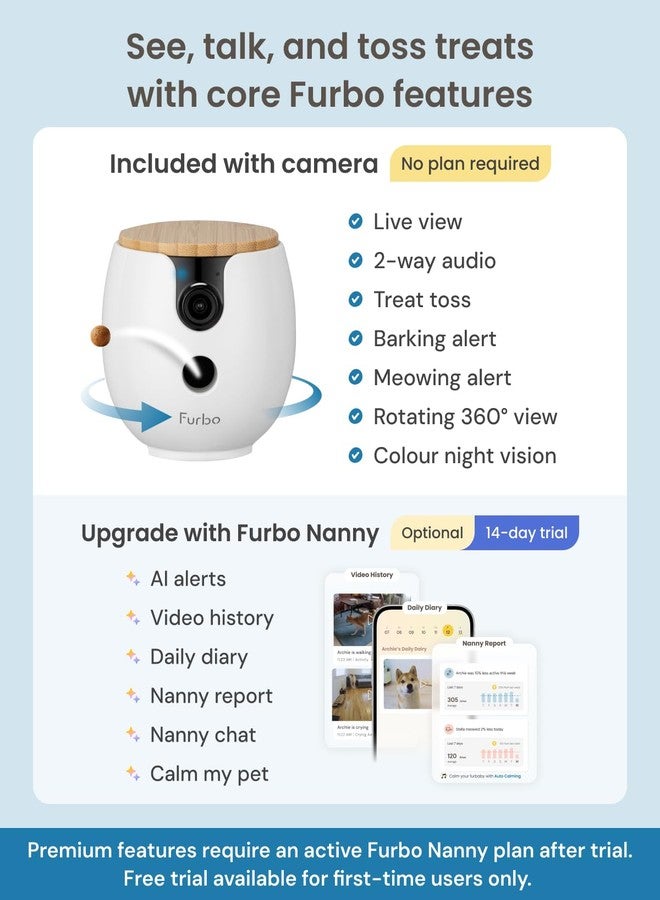 Furbo Mini 360° Pet Camera [No Monthly Fee] - Image 4