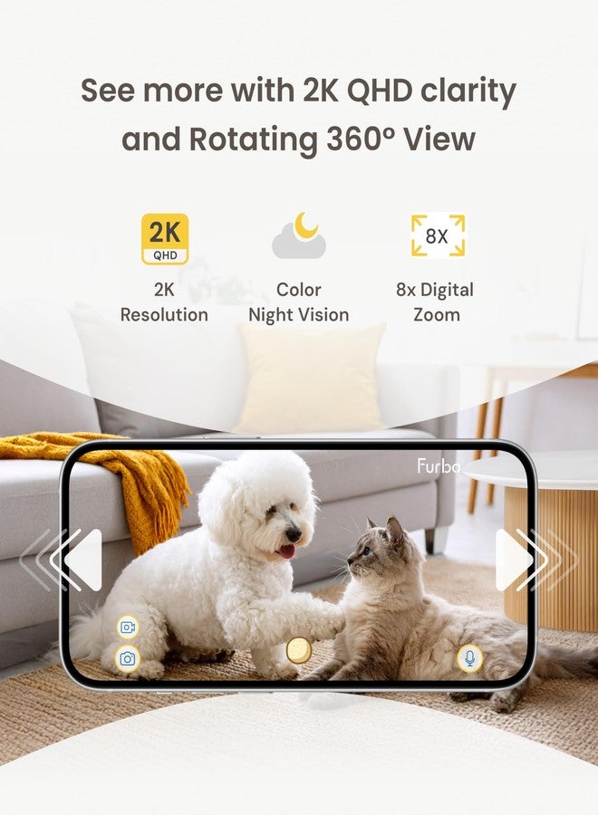 Furbo Mini 360° Pet Camera [No Monthly Fee] - Image 5