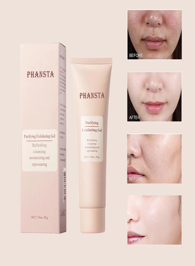 PHANTOM PHANSTA facial gel, suitable for cleaning facial keratin, dead skin, and pores - 50g - Image 5