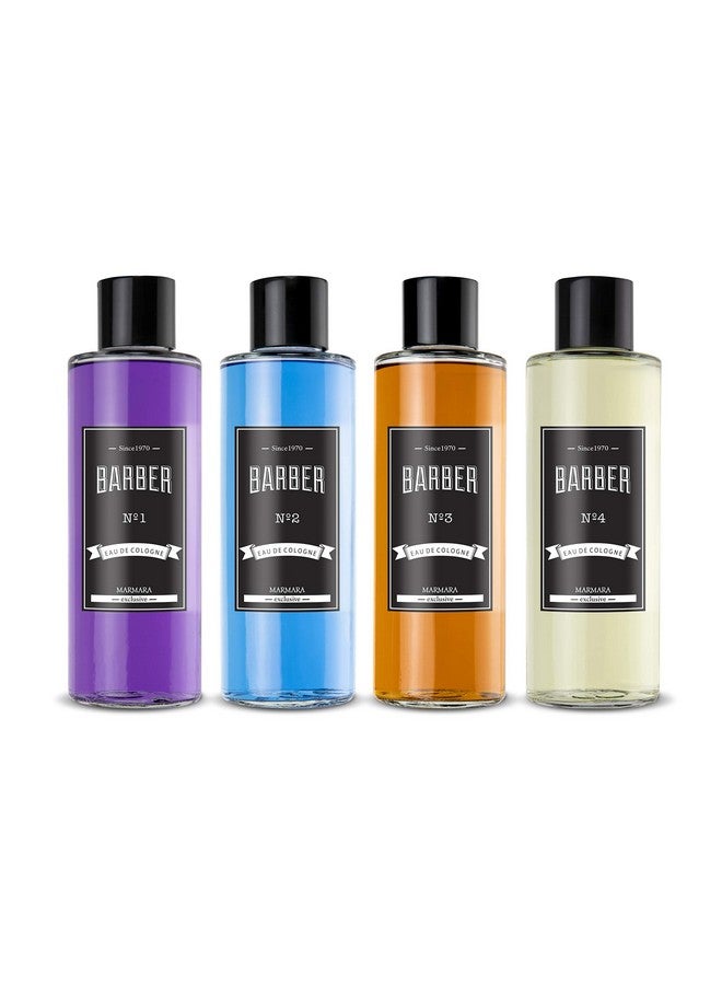 باربر مرمرة كولونيا الحلاق مرمرة - الخيار الأفضل للحلاقين العصريين وعشاق الحلاقة التقليديين 500 مل (رقم 4 أخضر) - Image 2