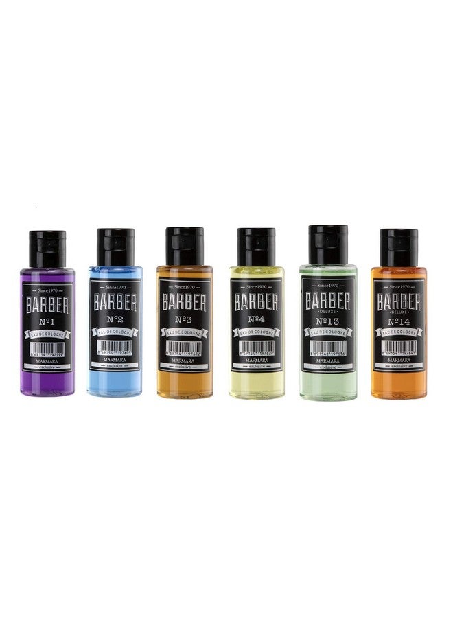 باربر مرمرة كولونيا الحلاق مرمرة - الخيار الأفضل للحلاقين العصريين وعشاق الحلاقة التقليديين 500 مل (رقم 4 أخضر) - Image 4