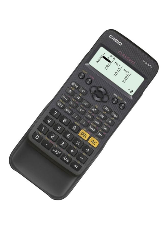 كاسيو آلة حاسبة علمية محمولة طراز FX-82ARX-W-DH أسود/ أبيض/ رمادي - Image 2