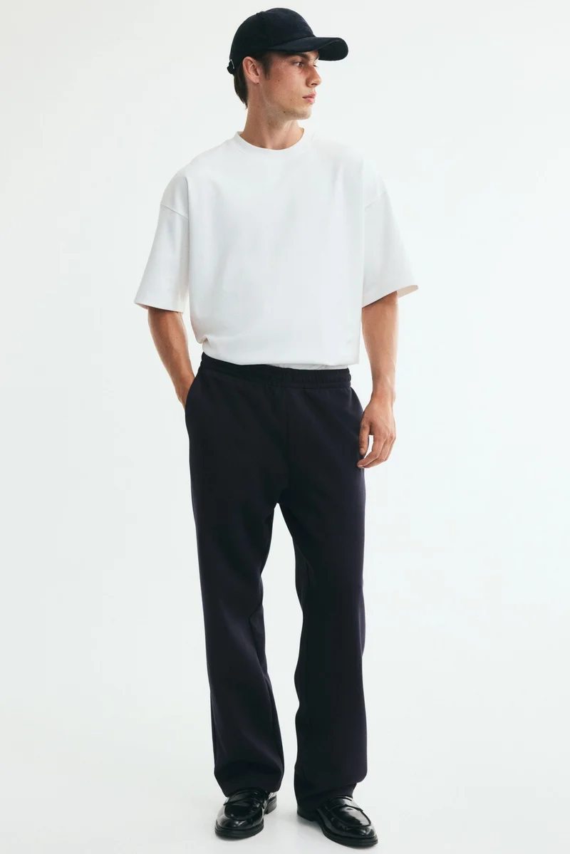 Relaxed Fit Interlock Sweatpants