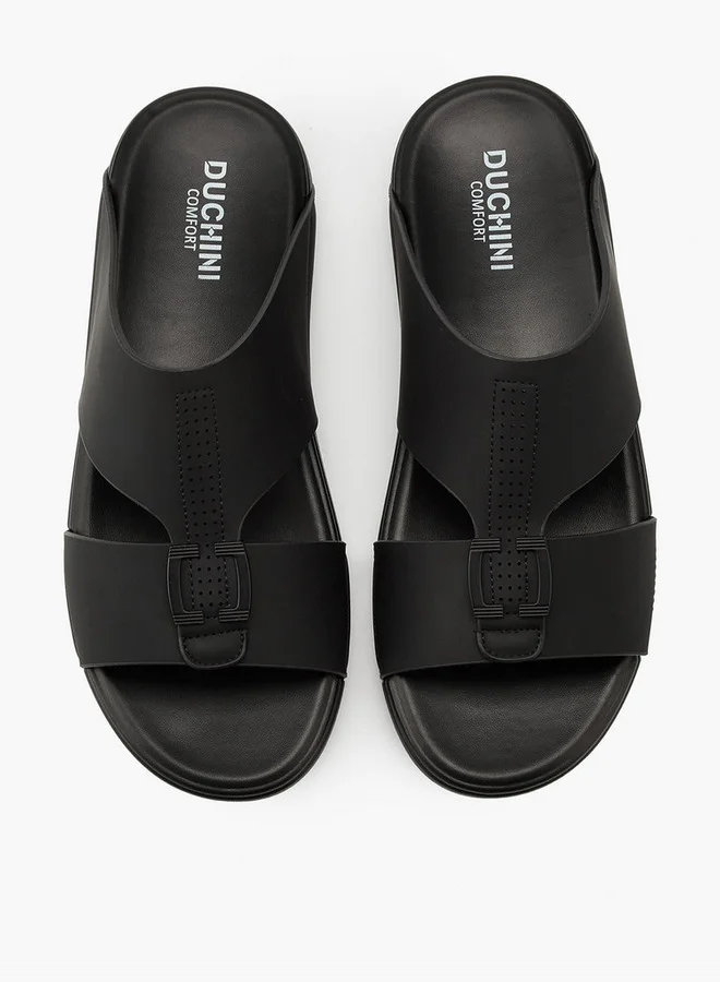 Men's Textured Arabic Slip-On Sandals