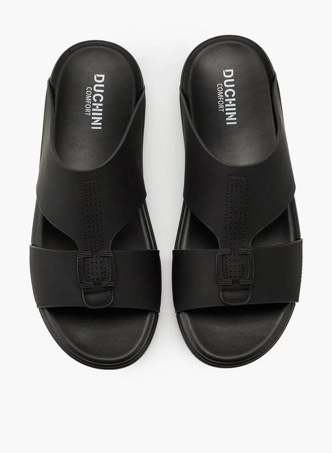 دوتشيني صنادل رجالية عربية سهلة الارتداء بنقوش