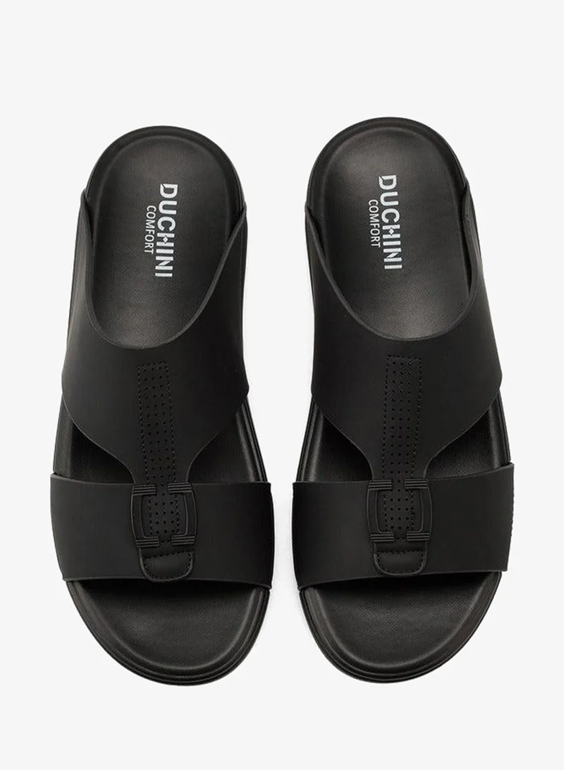 دوتشيني صنادل رجالية عربية سهلة الارتداء بنقوش