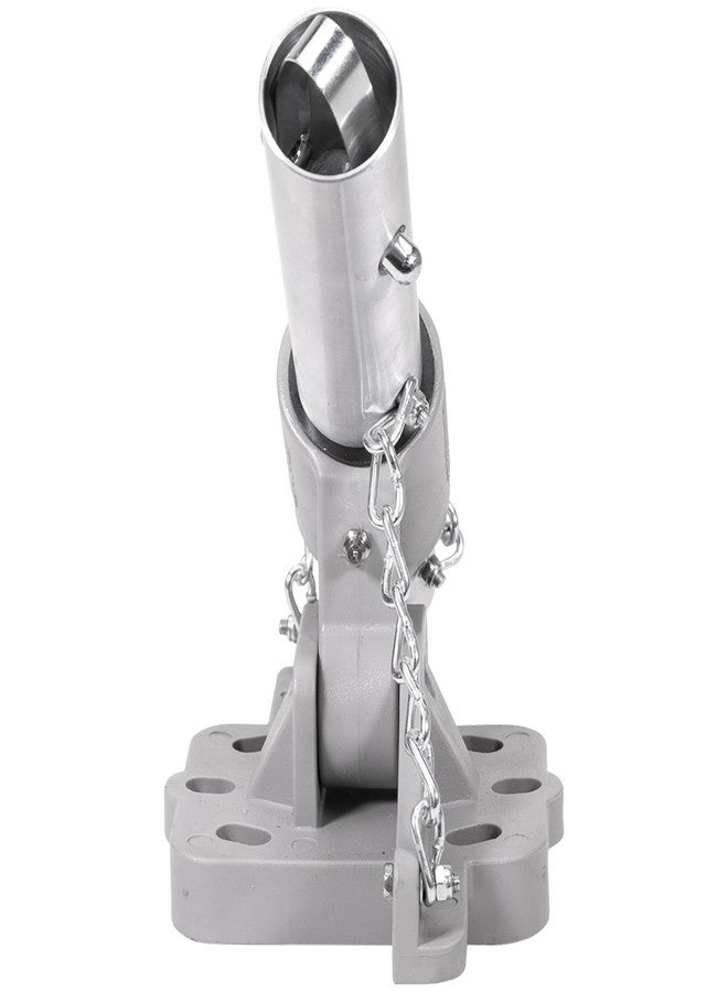 MARSHALLTOWN Eliminator Composite Adapter, Easy Control Adjustment, Concrete Bull Float Bracket, RED705050 - Image 3