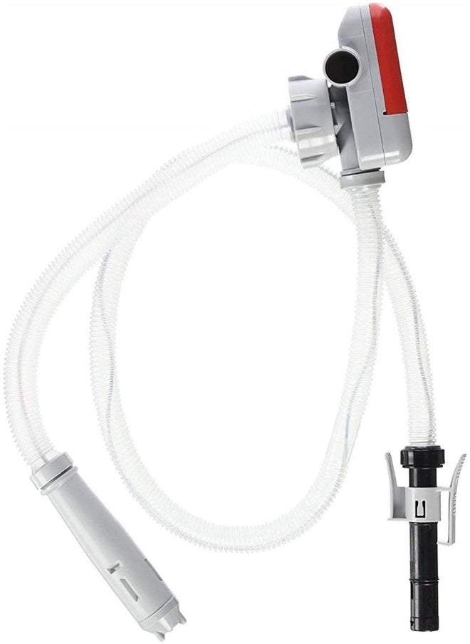 TERA PUMP Trfa01 4 Aa Battery Powered Fuel Transfer Pump W/Flexible Intake Hose And No-Spill Auto-Stop Nozzle Attachable To Gas Cans And More  - Image 5