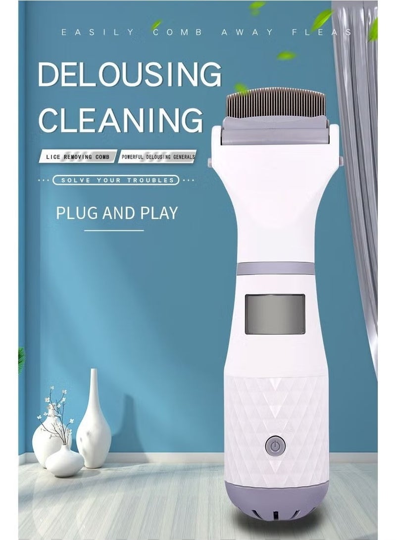 katyson Electric Anti-Lice Comb with Three Filter, Professional Hair Filter Tool with Enhanced Features, for Trap Head Lice and Eggs Remover, Allergy and Chemical Free  - Image 2