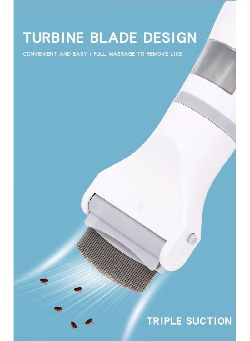 katyson Electric Anti-Lice Comb with Three Filter, Professional Hair Filter Tool with Enhanced Features, for Trap Head Lice and Eggs Remover, Allergy and Chemical Free  - Image 3