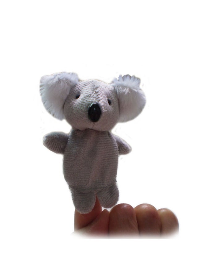 58 Animal Finger Puppet, Ocean Finger Puppet, Plush Toy Finger Puppet Wholesale, Baby Teaching Aids Wholesale-Color:21.kola/Koala  - Image 1
