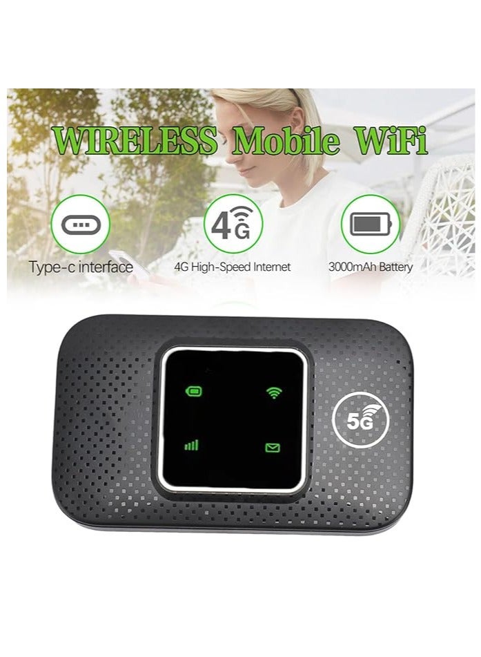 Portable WiFi Hotspot, 150Mbps 4G WiFi Dongle Unlocked Mobile WiFi Hotspot Wireless Network Hotspot Device, 4G LTE Modem Router Pocket WiFi Mobile Hotspot for Home, Travel  - Image 5