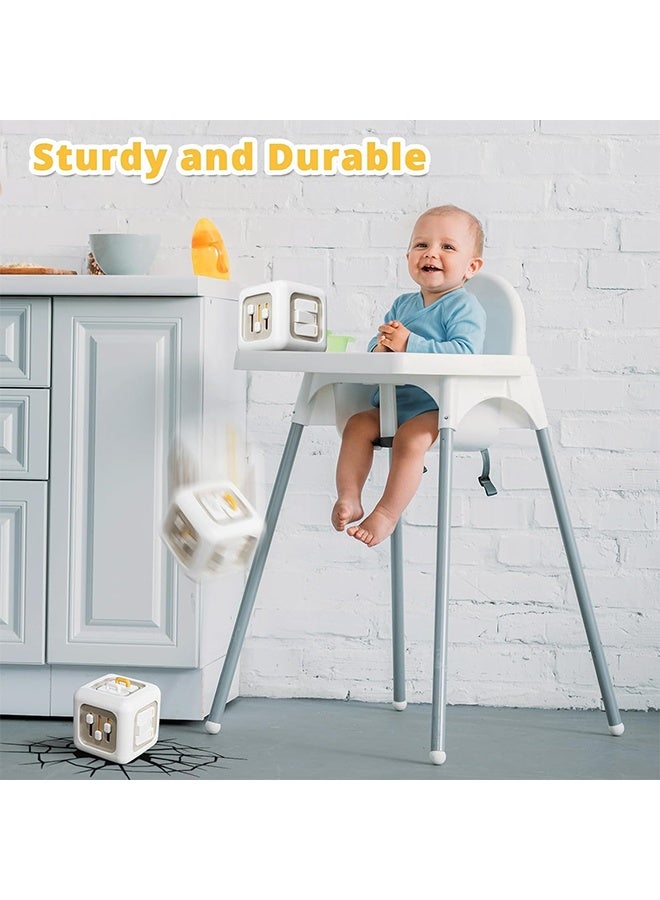 Sensory Toys for Toddler 1-3 Montessori Cube for 1 Year Old Boy Travel Toy for 12-18 Months Baby Busy Activity Cube for Fine Motor Skill Learning Birthday Gift for 1 Year Old(1 PCS) - Image 3