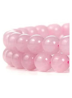 Generic 4mm Natural Rose Quartz Beads Round Loose Gemstone Beads for Jewelry Making Strand 15 Inch (90-95pcs)  - Image 1