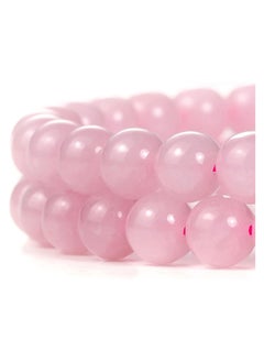 Generic 4mm Natural Rose Quartz Beads Round Loose Gemstone Beads for Jewelry Making Strand 15 Inch (90-95pcs)  - Image 4