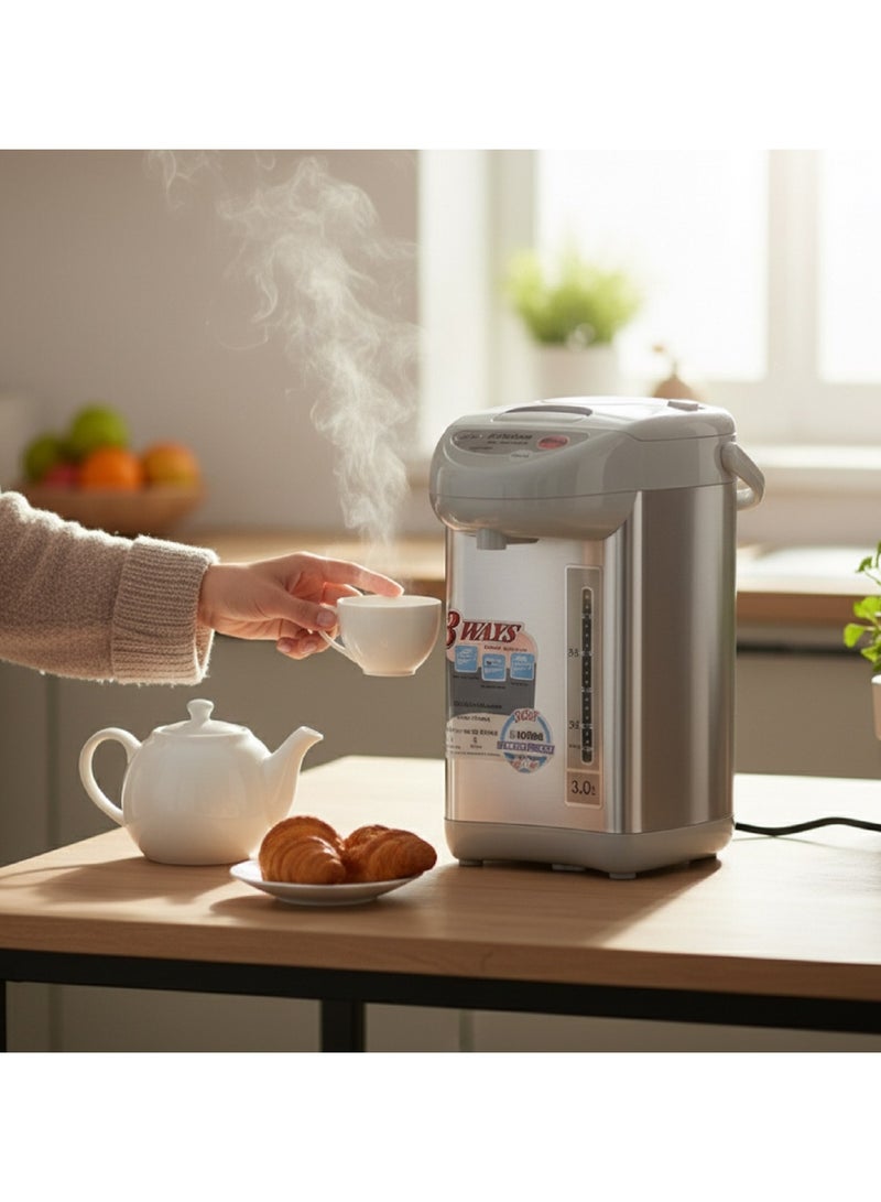 نوفا موزع الماء الساخن وعاء حراري مع إعادة الغليان ، والحفاظ على وظيفة دافئة. 750 واط " 3.0 لتر - Image 2