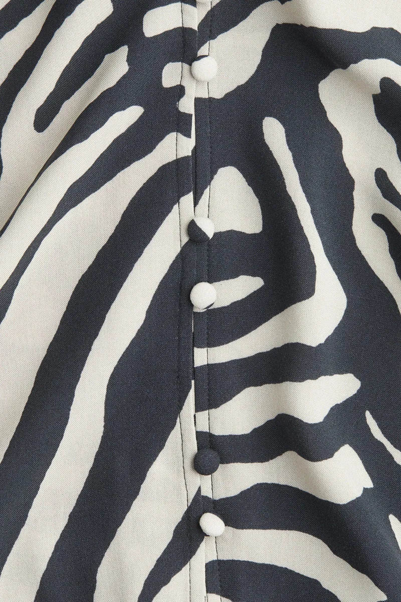 H&M Crinkled tunic dress