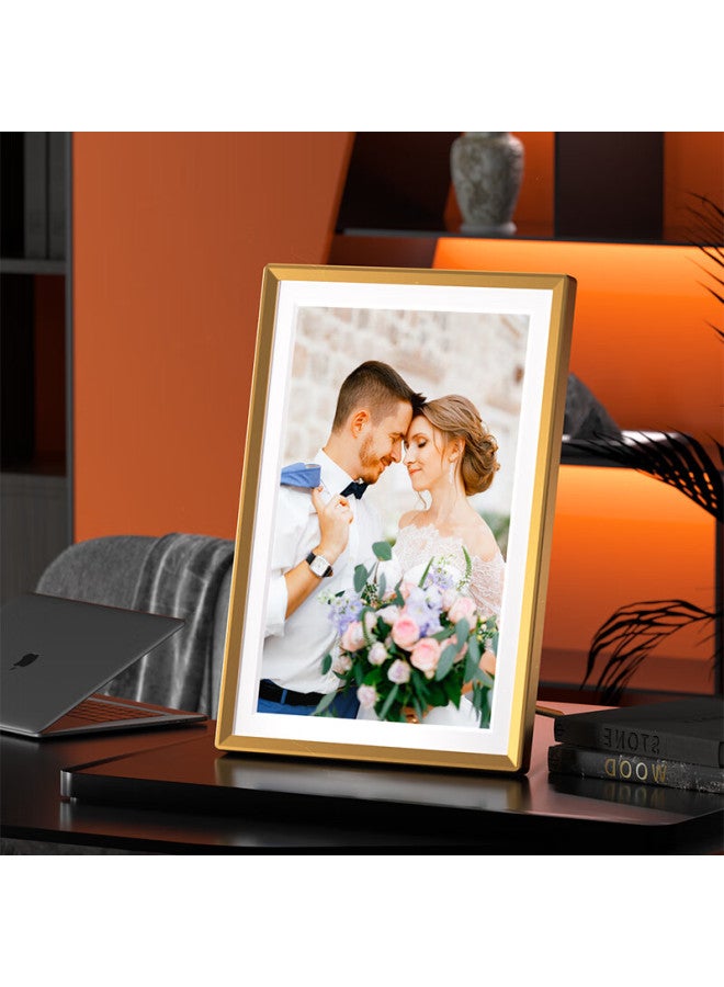 Arzopa 10.1-inch Digital Photo Frame, Smart Cloud Photo Frame, Electronic Photo Al, Touch-controlled Playback For Photos And Videos, Wall-mountable Or Tabletop Display, Recommended Gift For Girlfriend - Image 1