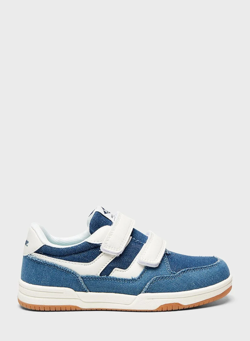 Lee Cooper Kids Low Top Velcro Sneaker