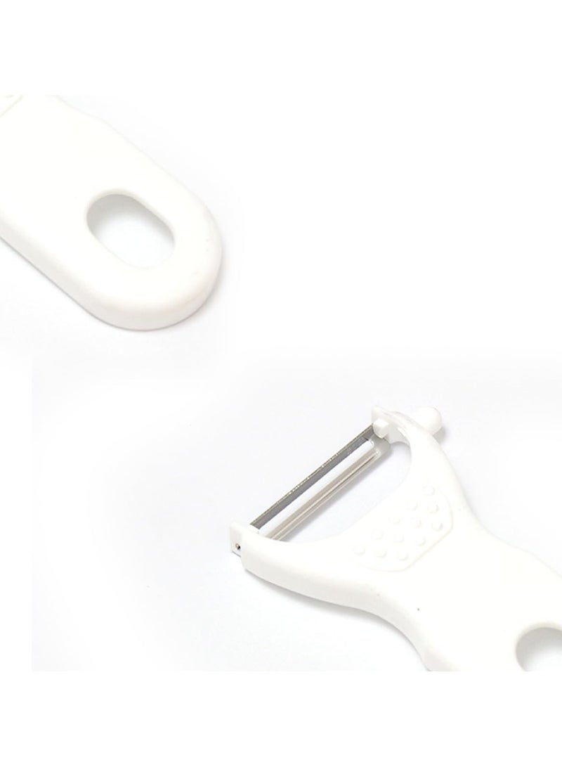 Set of 2 V-Shaped Vegetable Peelers – Ultra-Sharp Stainless-Steel Blade  - Image 2