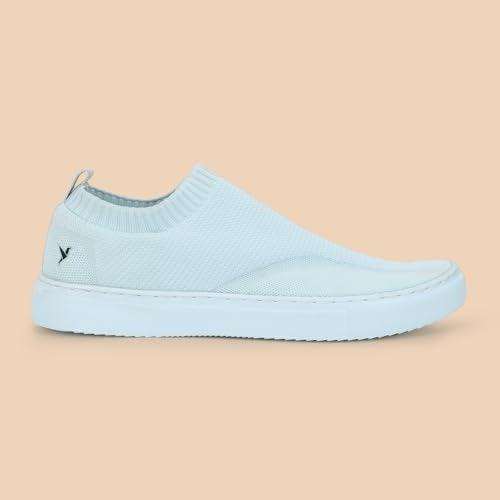 YOHO FreeStep spacious and casual slip on shoes | Comfortable for long hours of walking | Outperforms memory foam | Arch support Insole | Light Blue - UK 9 - Image 2