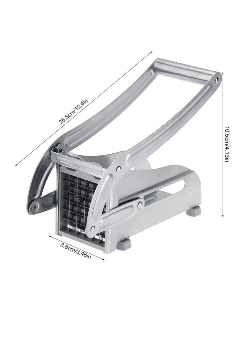 نادراب قطاعة بطاطس، قطاعة بطاطس فعالة من الفولاذ المقاوم للصدأ، قطاعة خضروات، قطاعة بطاطس، مساعد مطبخ - Image 4