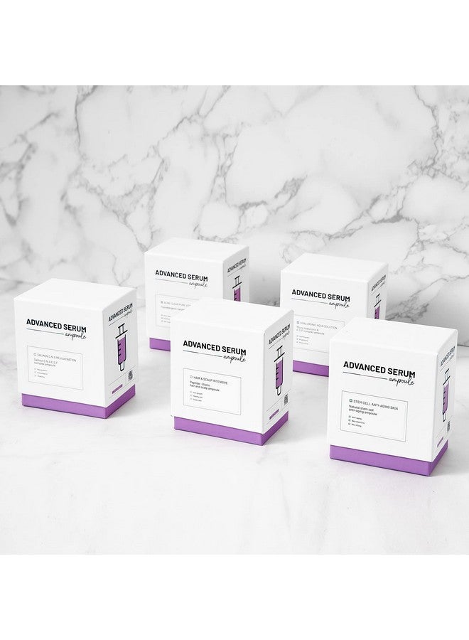 BRÜUN Advance Microneedling Korean Serum - 4 Different Booster Ampule Kit for Face and Body Including (AC + SC + SD + HY Control Serums) - Use with or without Dr Pen - Image 2