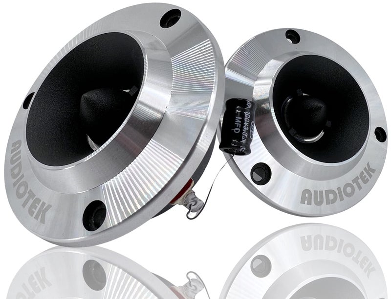 Audiotek - ATW440P - Car Vehicle 500 Watts 1.75" Titanium Super Tweeter *Pair* - Image 1
