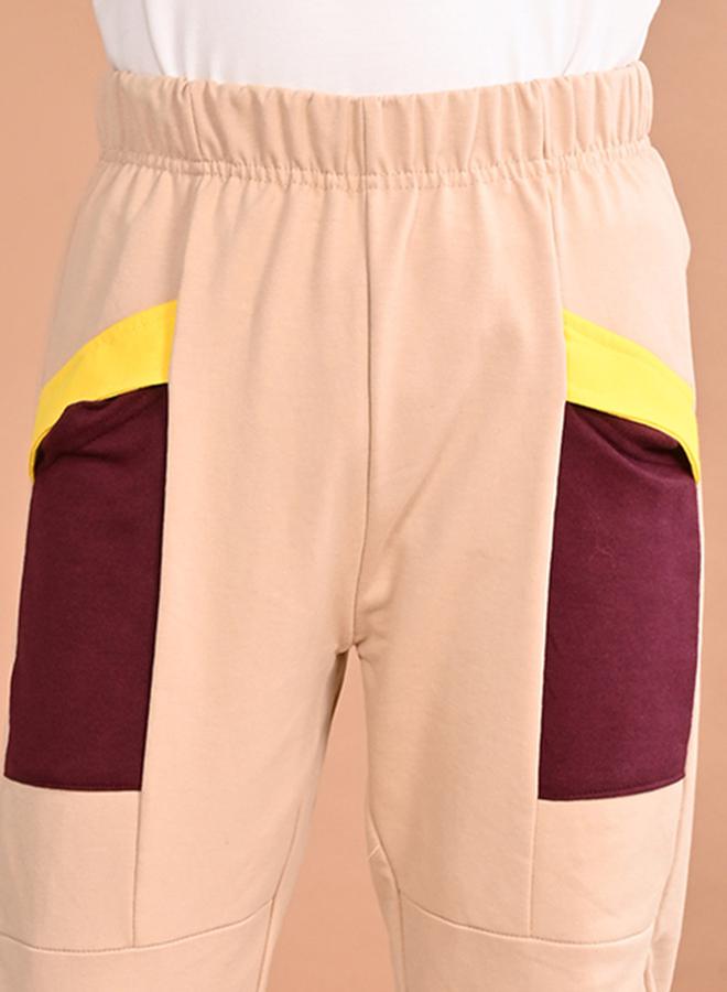 ليل بيكس جوغر بطول الكاحل ونمط كتل الالوان - Image 5