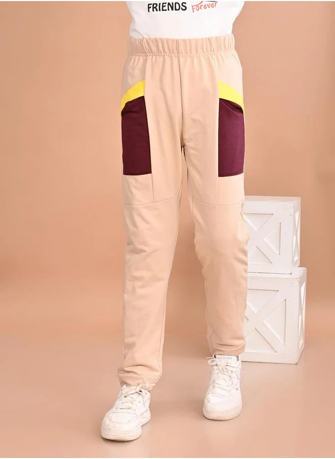 LILPICKS Colorblock Ankle Length Joggers