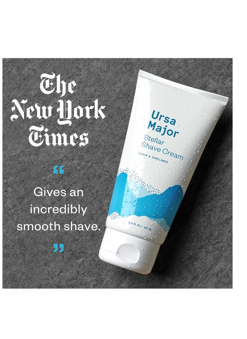 Ursa Major - Ursa Major Natural Shave Cream | Non-irritating, Vegan and Cruelty-Free | Formulated for Men and Women | 5.3 ounces - Image 1