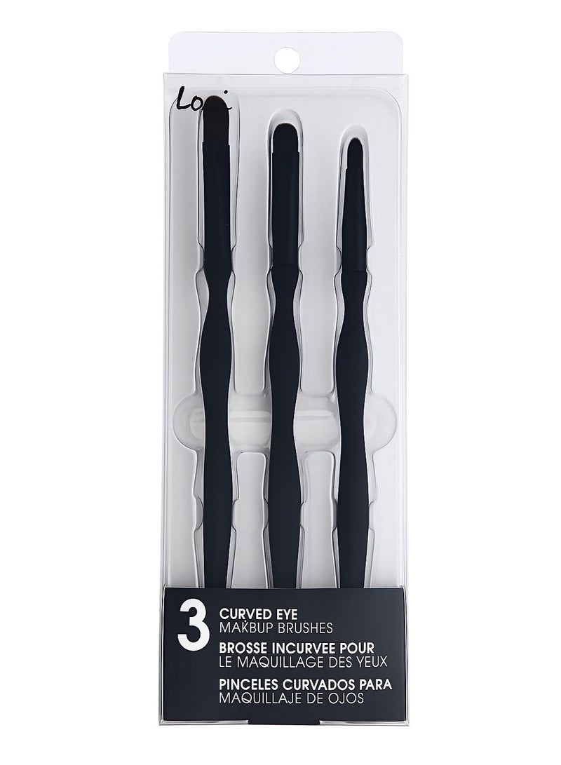 3-Piece Makeup Brush Multi Use Set - Image 2
