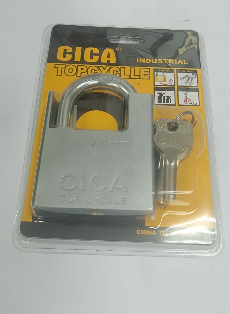 50mm solid security lock for shops and doors 