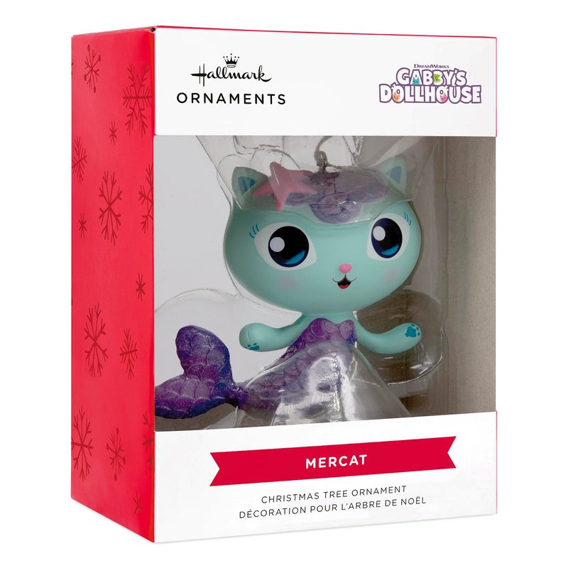 هولمارك Hallmark Dreamworks Animation Gabby's Dollhouse Mercat Christmas Ornament - Image 3
